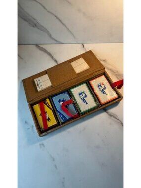 Antique Bridge Set-Complete-Never Used-Harlich Mfg Co